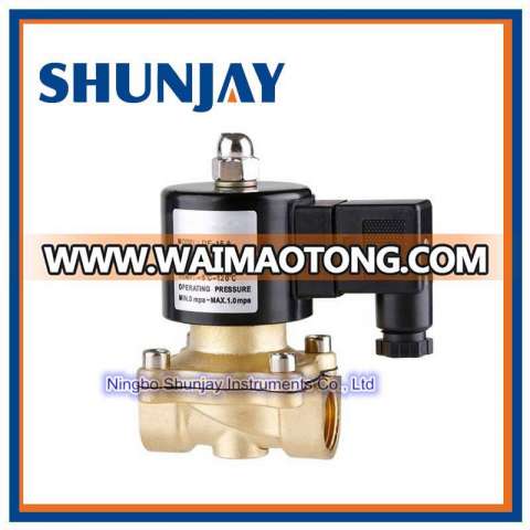 High Temperature Brass Solenoid Valve Normally Closed