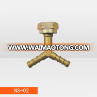 high quality low price two barb end gas valve