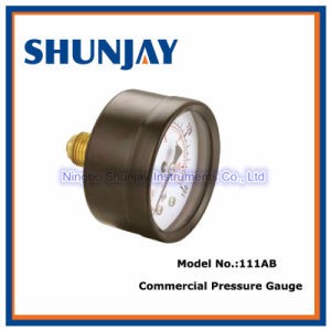 High Quality Brass Internal Carbon Steel Dry Economy Pressure Gauge