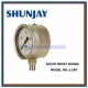 All Stainless Steel Solid Front Safety Pattern Gauge