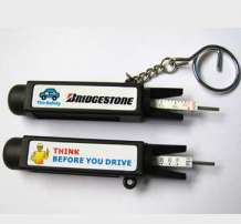 Tire Pressure Gauge with Sticker label Logo